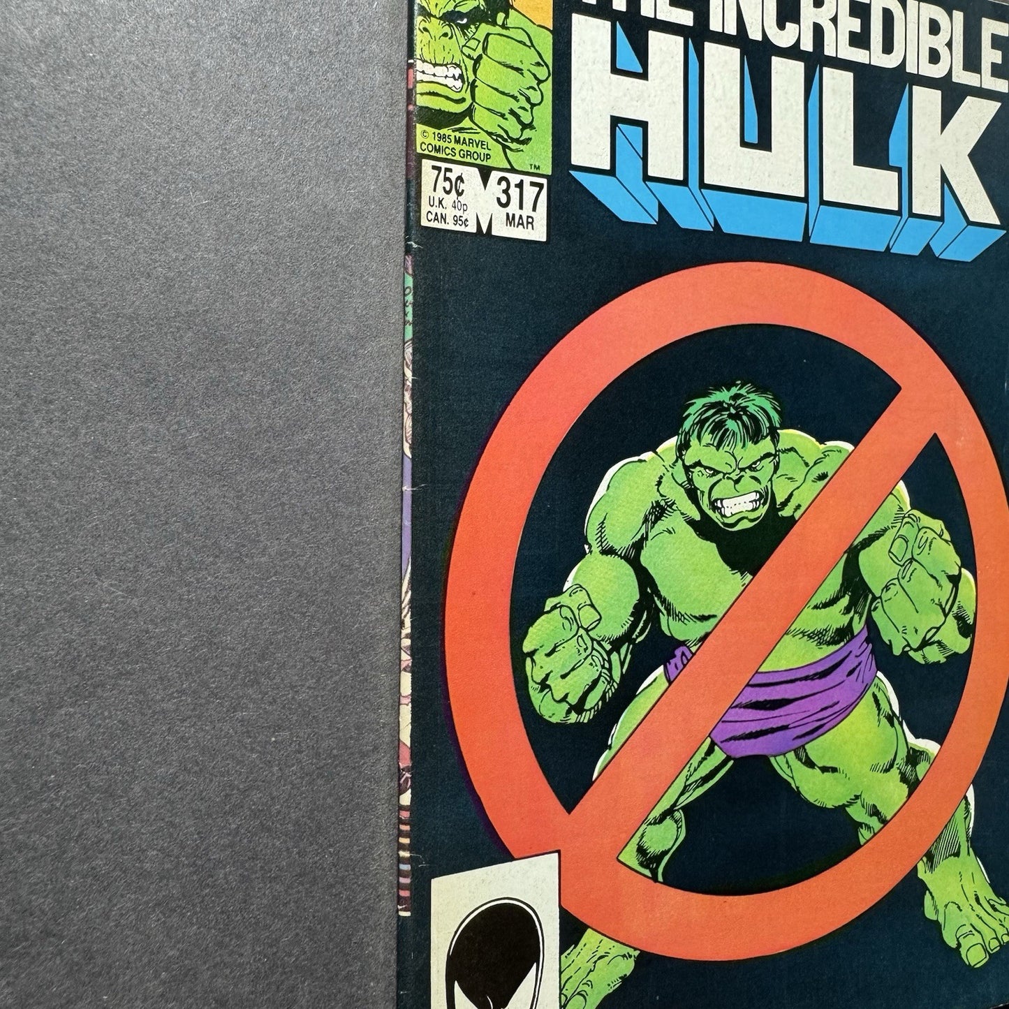 Incredible Hulk 317/ Copper Age Marvel Comics 1986