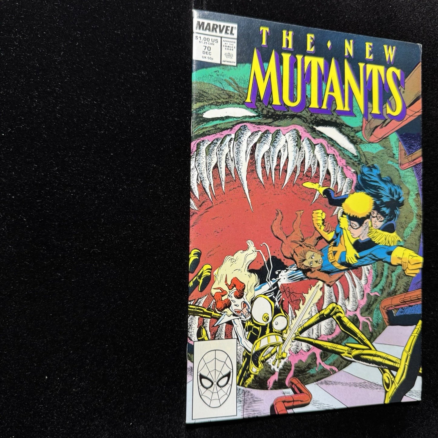 New Mutants 70 - Copper Age Marvel Comics 1988