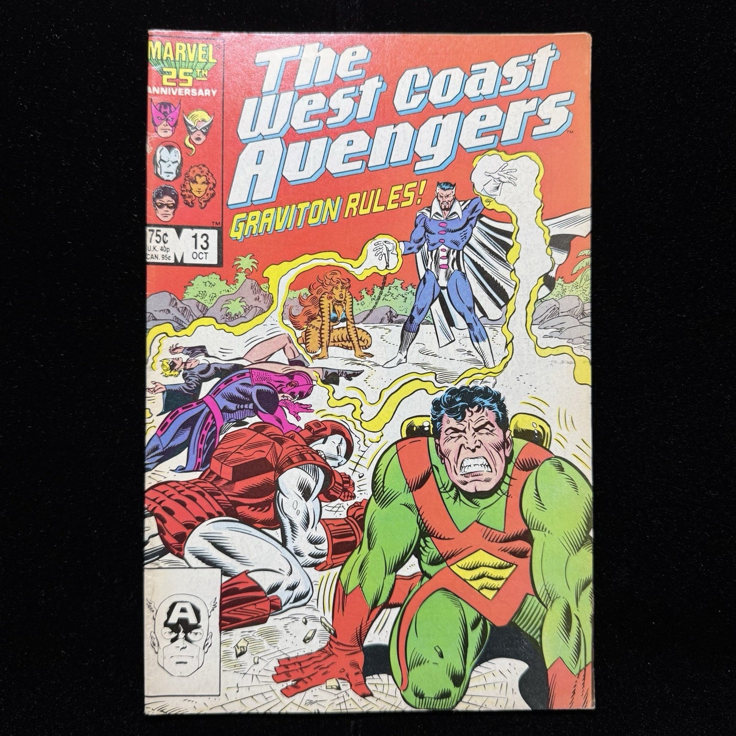 West Coast Avengers 13 - Copper Age Marvel Comics 1986