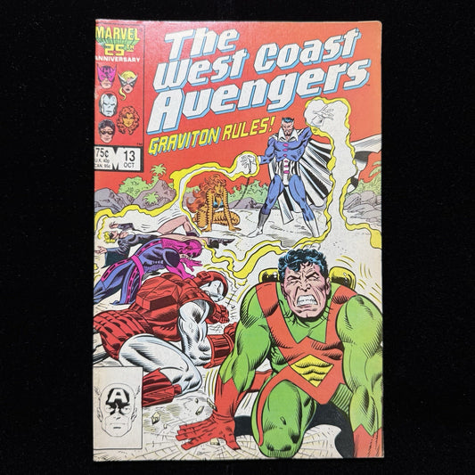 West Coast Avengers 13 - Copper Age Marvel Comics 1986