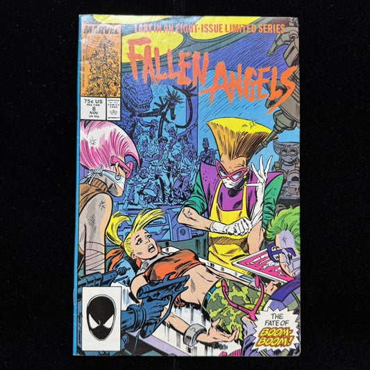 Fallen Angels 8 - Copper Age Marvel Comics 1987