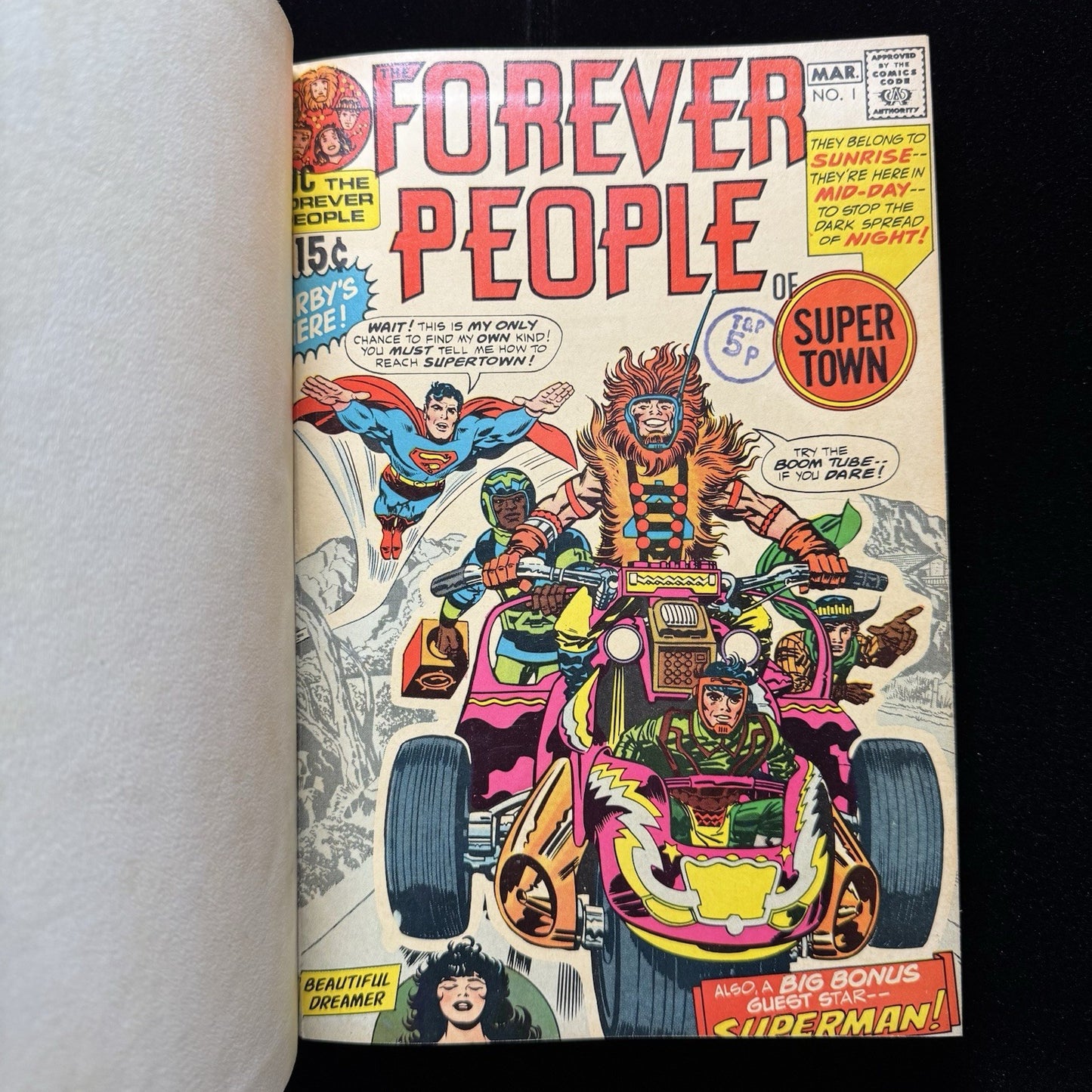 Forever People 1-11 - Bound Volume - 1st App Darkseid - Bronze Age Dc 1971/ 1972