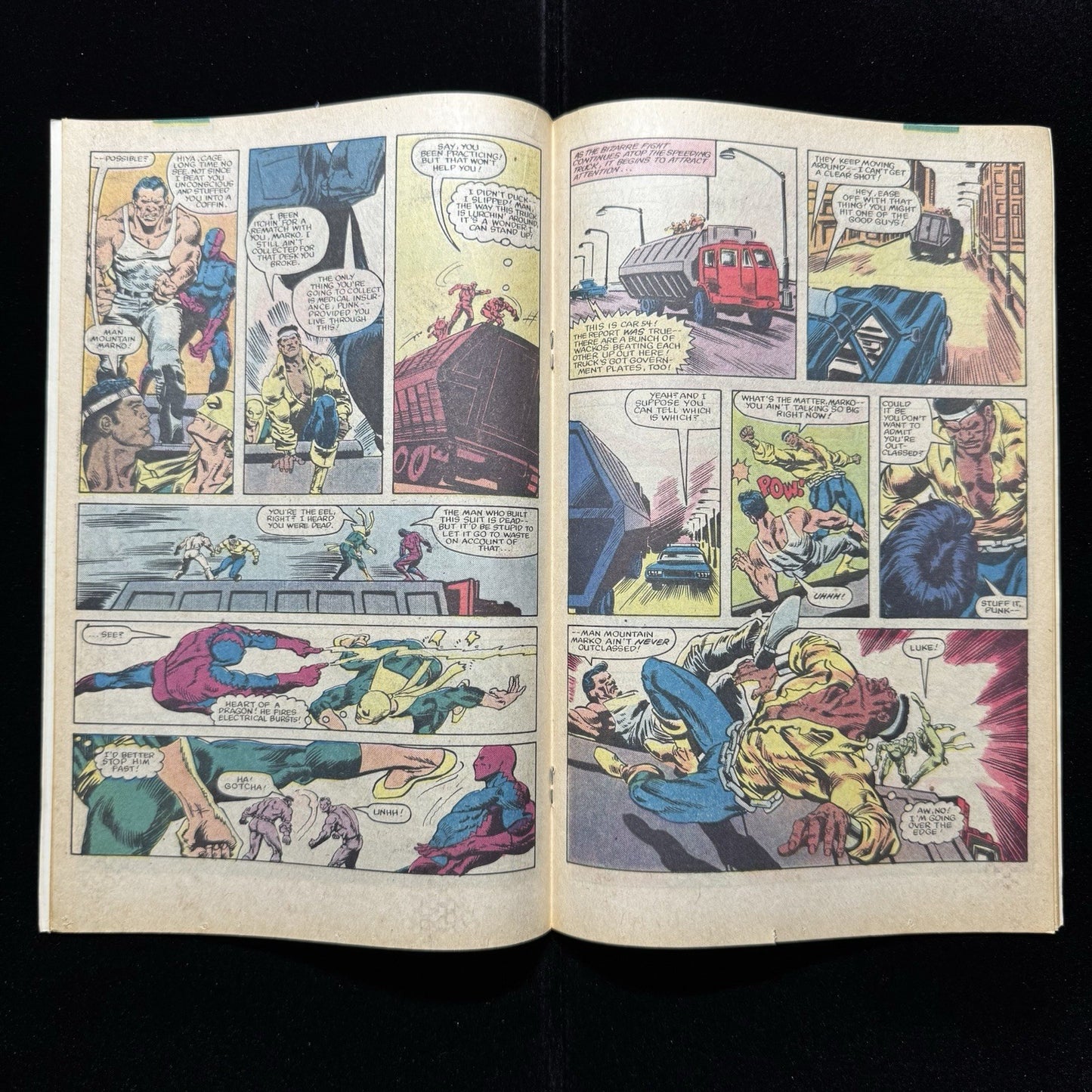 Power Man And Iron First 92 - 1st App Of The Second Eel - Bronze Age Marvel 1983