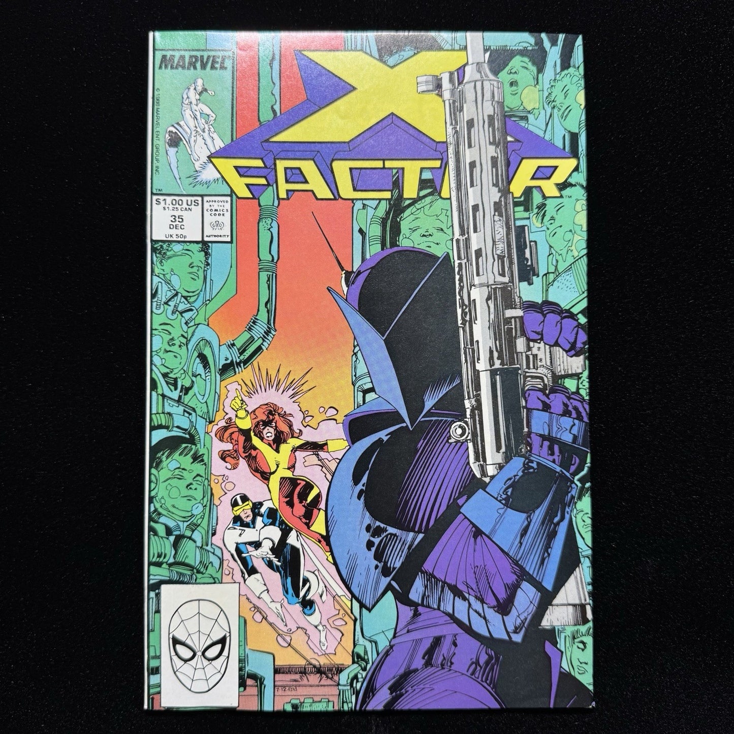 X-Factor 35 - Origin Of Cyclops - Copper Age Marvel Comics 1988