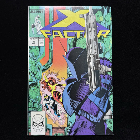 X-Factor 35 - Origin Of Cyclops - Copper Age Marvel Comics 1988
