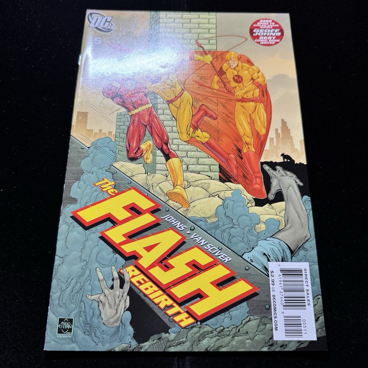 Flash Rebirth 5 - Irey West Becomes Impulse - Modern Age Dc Comics 2009