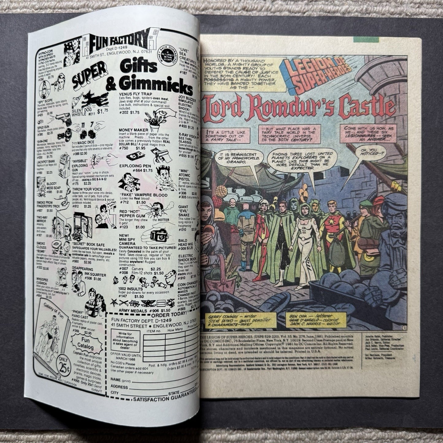 Legion Of Super-Heroes 276 - Bronze Age Dc Comics 1981