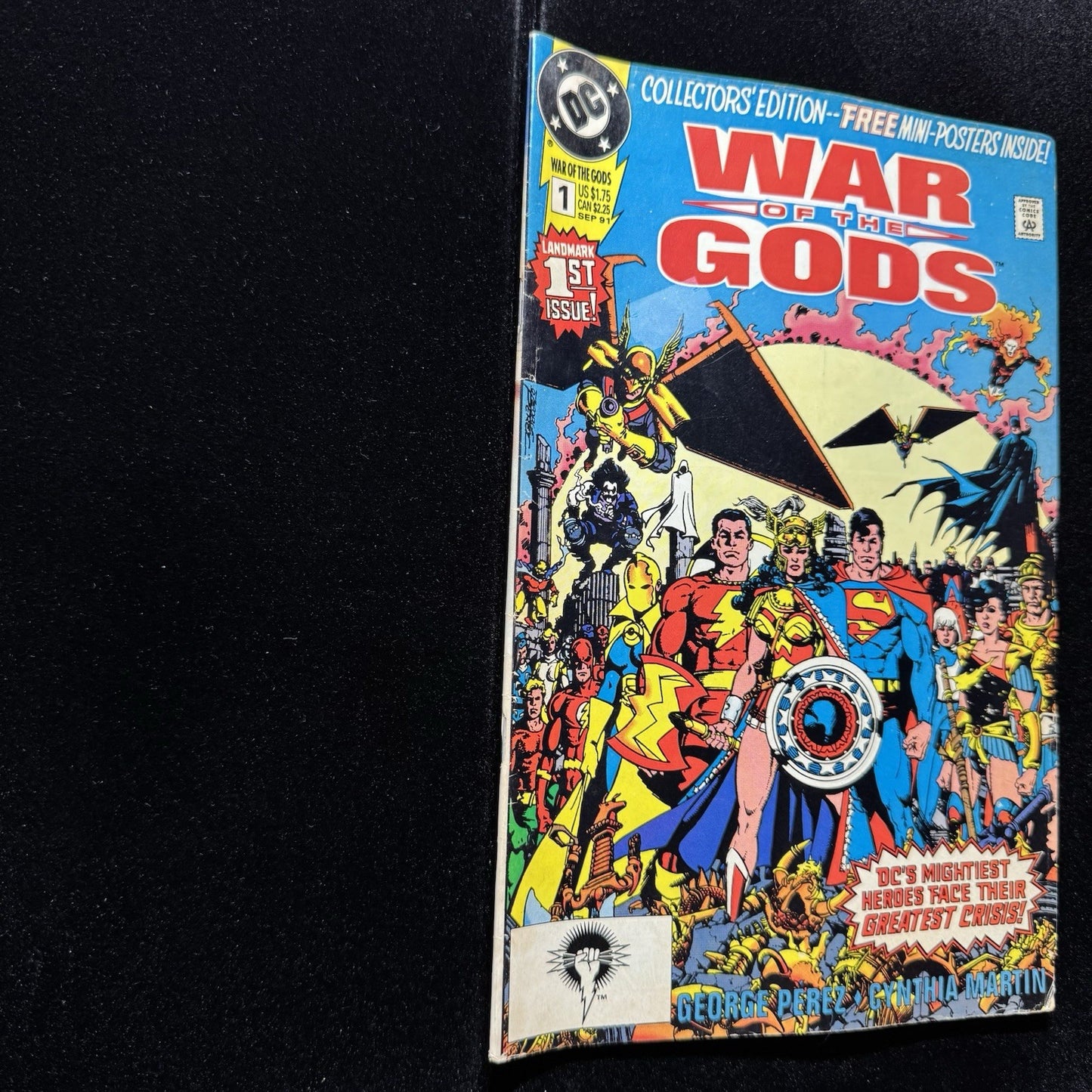 War Of The Gods 1 - Copper Age Dc Comics 1991