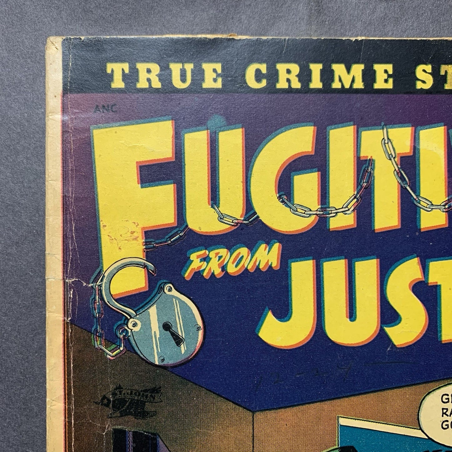 Fugitives from justice 1/ golden age St. John comics 1952