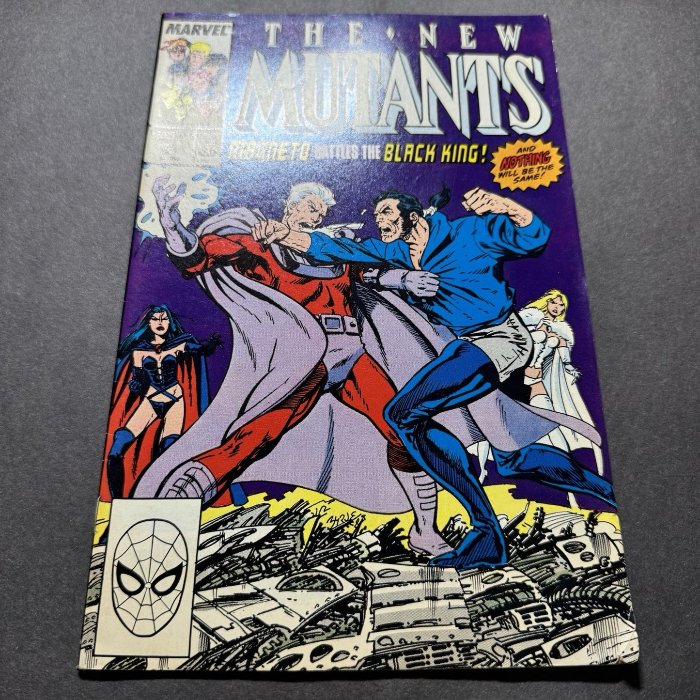 New Mutants 75 - Copper Age Marvel Comics 1989