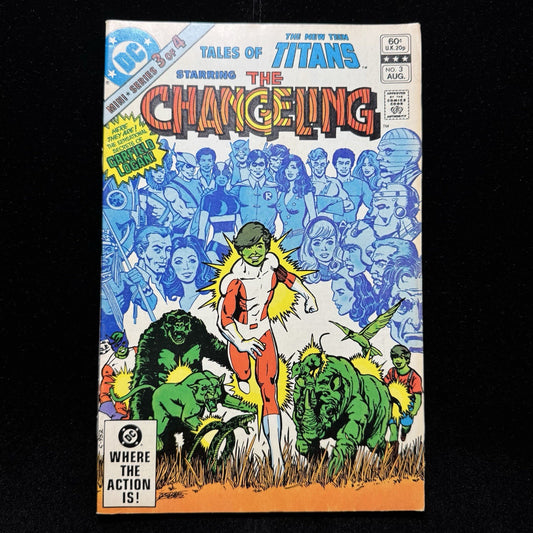 Takes Of The New Teen Titans 3 - Origin Of Beast Boy - Bronze age Dc Comics 1982
