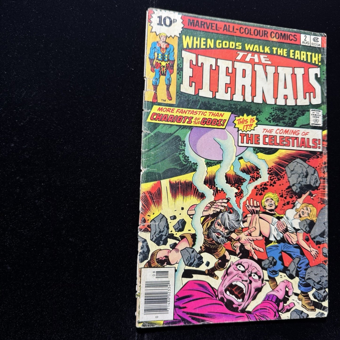 Eternals 2 - 1st App Arishem, 2nd App Eternals - Bronze Age Marvel Comics 1976