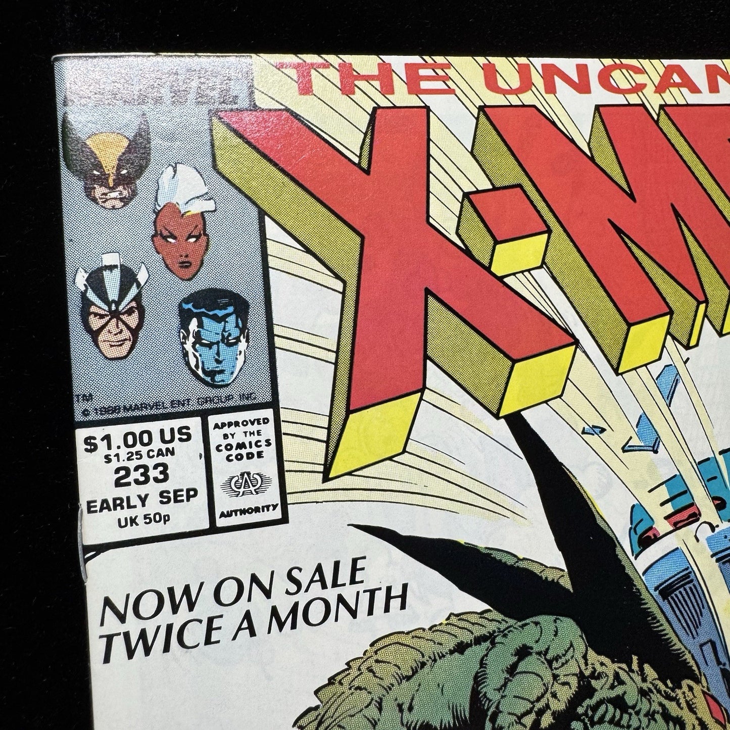Uncanny X-Men 233 - Copper Age Marvel Comics 1988