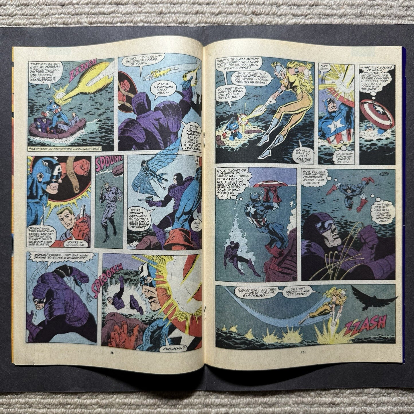 Captain America 388 - Copper Age Marvel Comics 1991