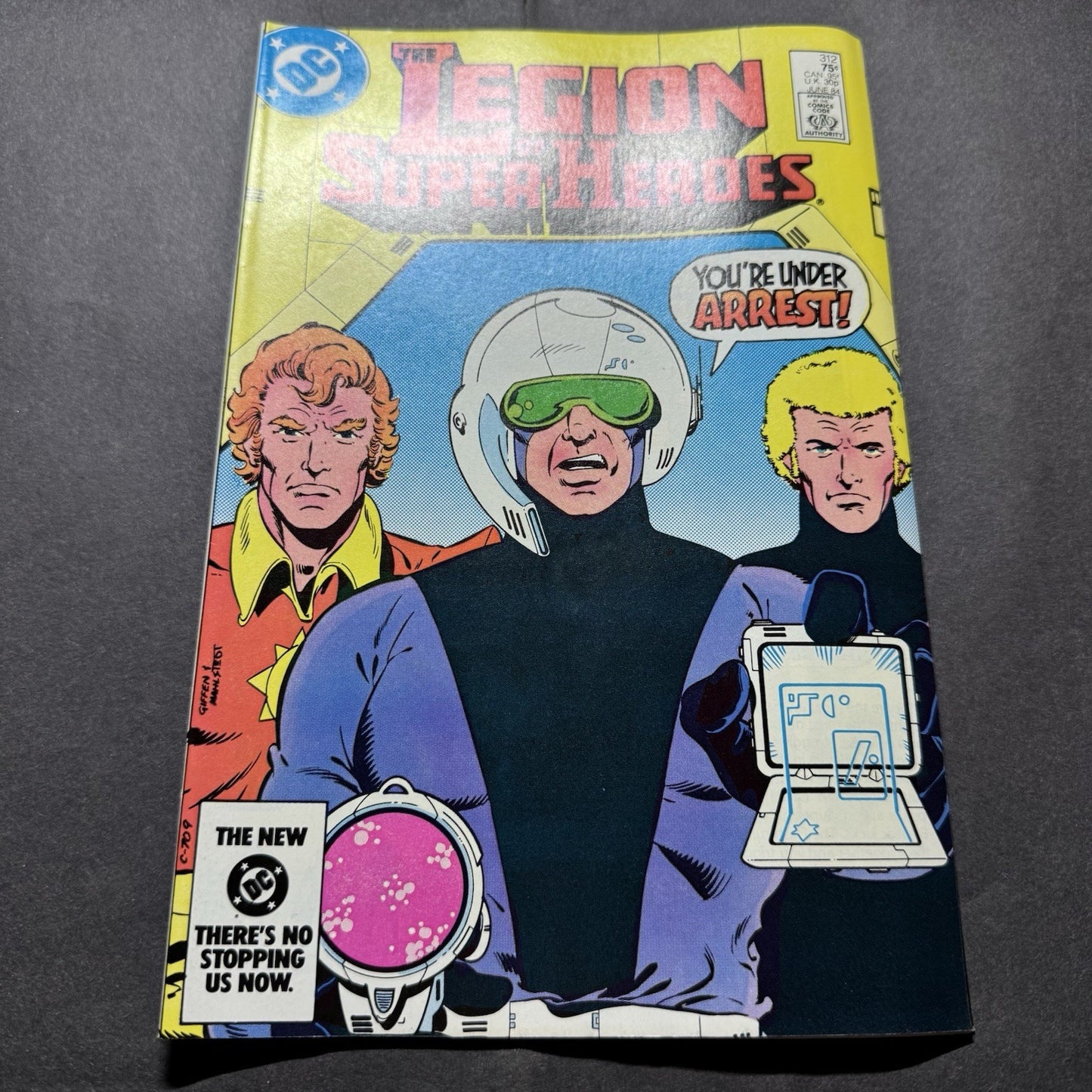 Legion Of Super-Heroes 312 - Copper Age Dc Comics 1984