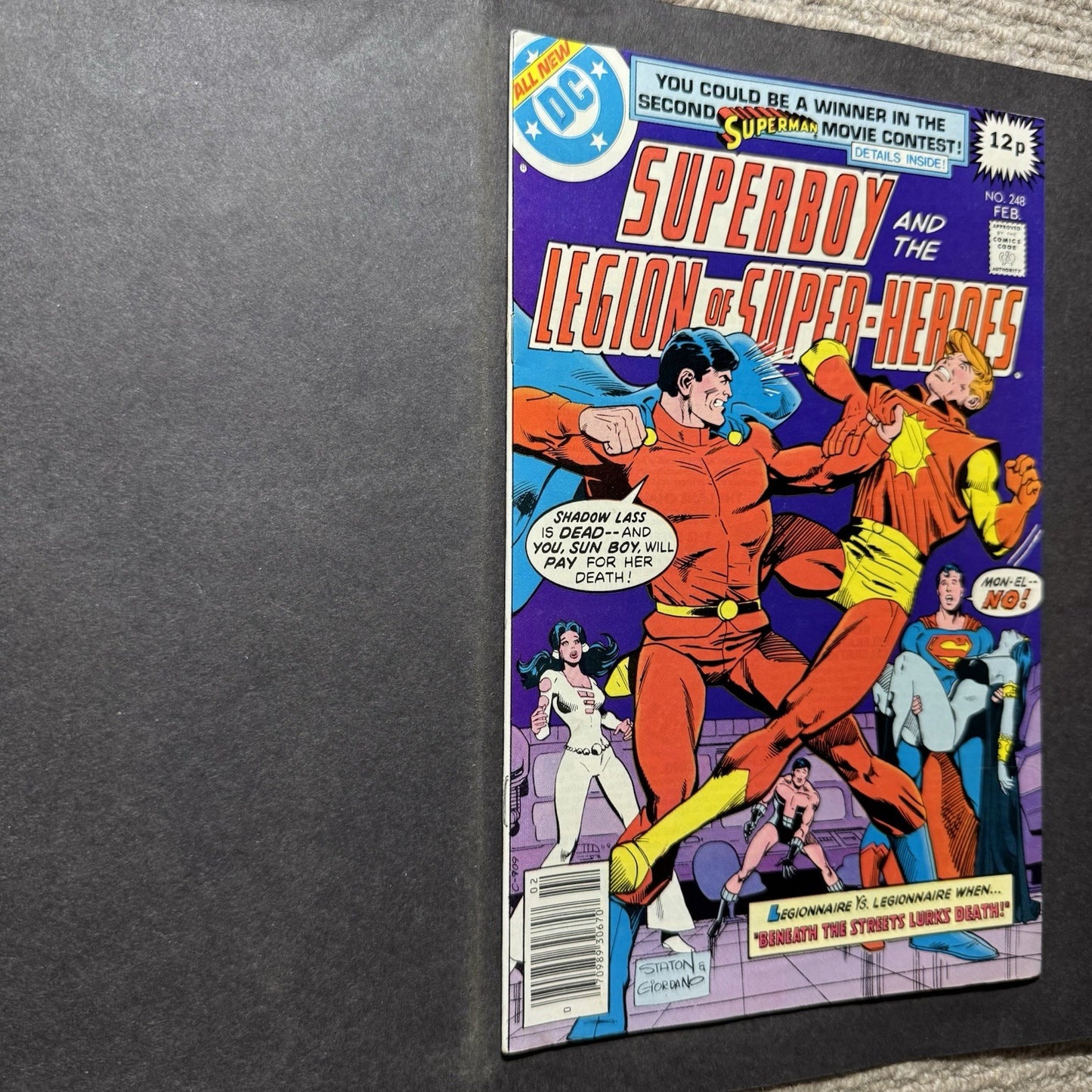 Superboy And The Legion Of Superheroes 248 - Bronze Age Dc Comics 1979