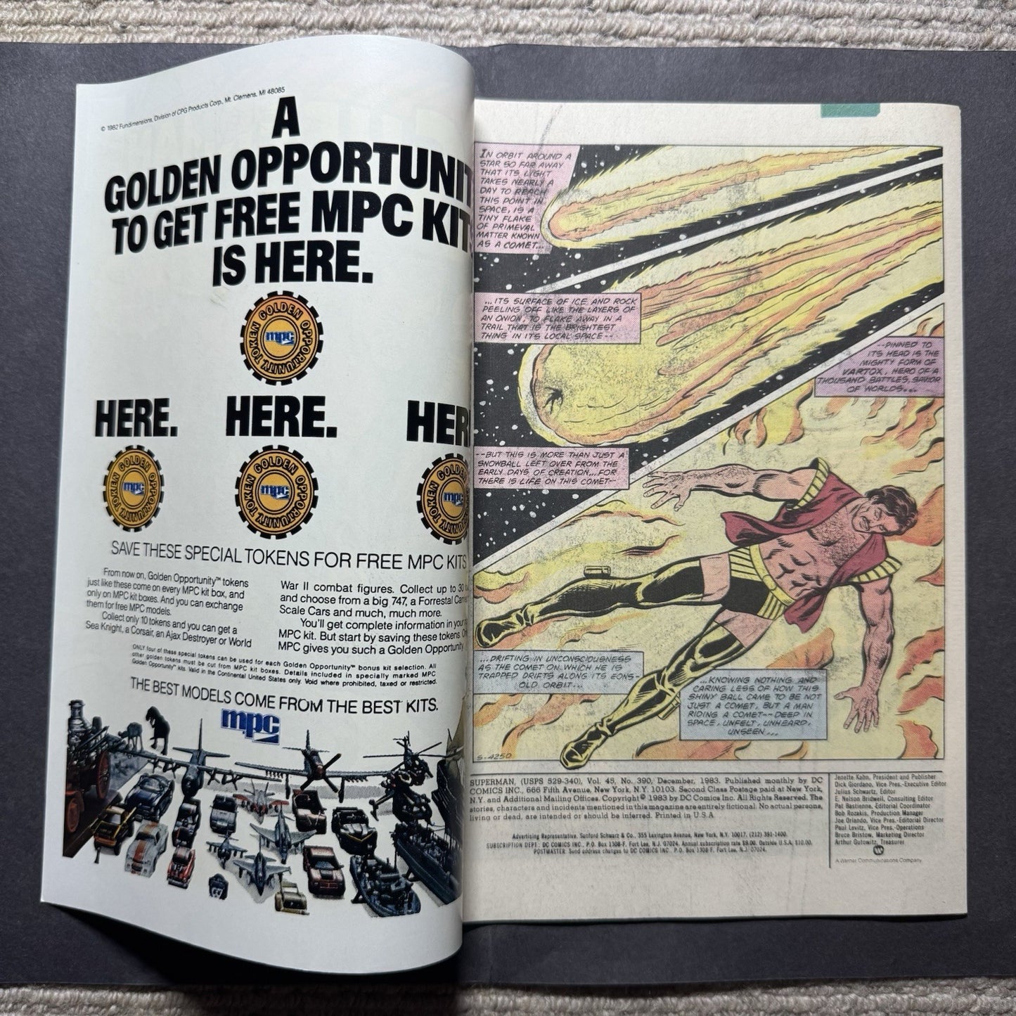 Superman 390  - Bronze Age Dc Comics 1983