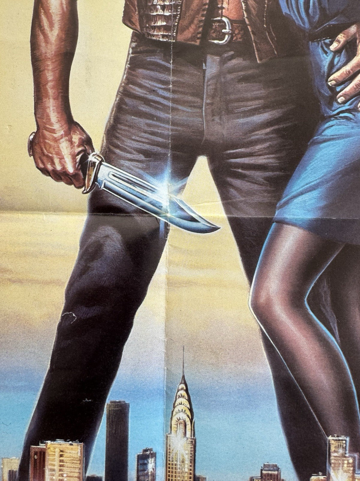 Crocodile Dundee II 1988 Original UK Quad Poster - Folded - Vintage Poster