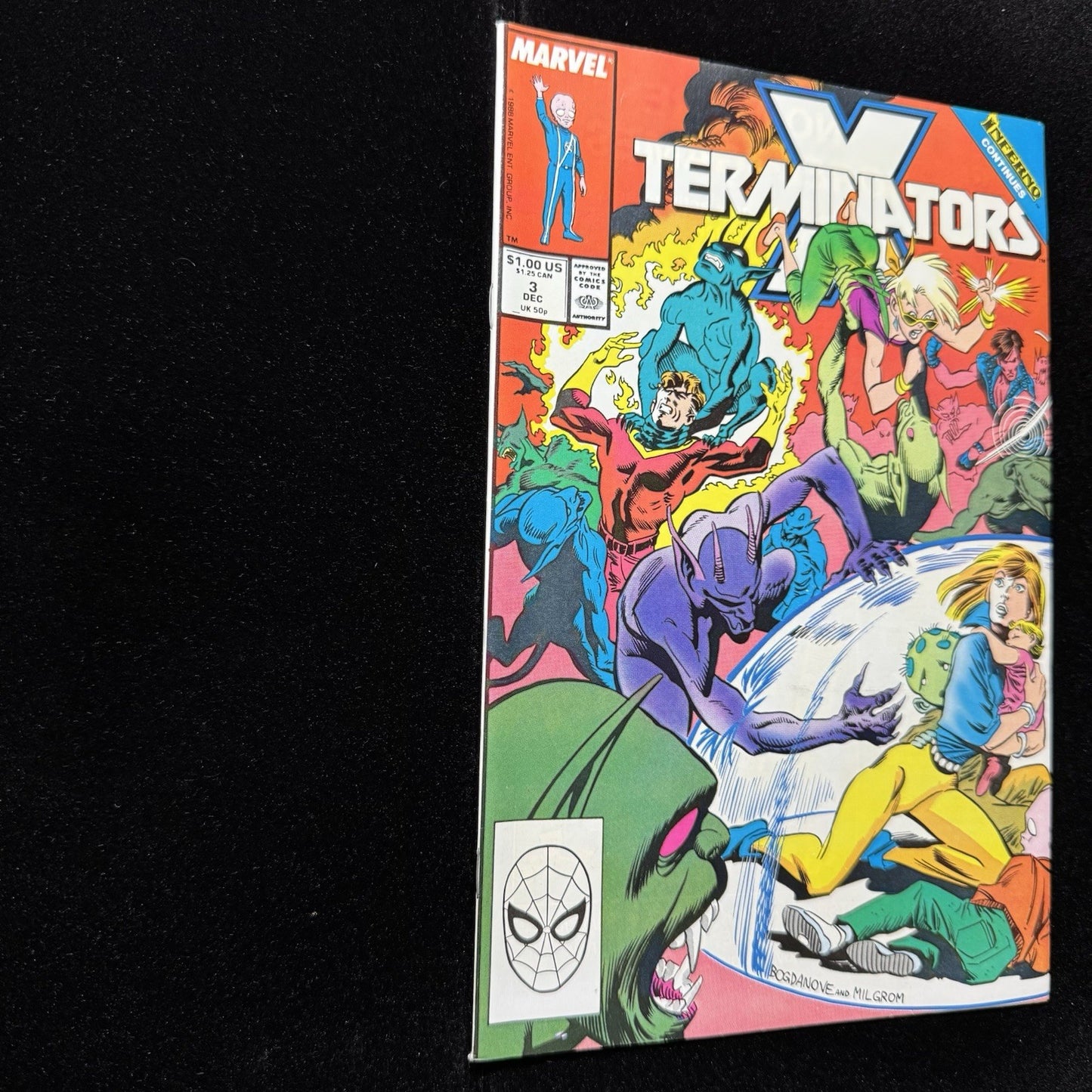 X-Terminators 3 - Copper Age Marvel Comics 1988
