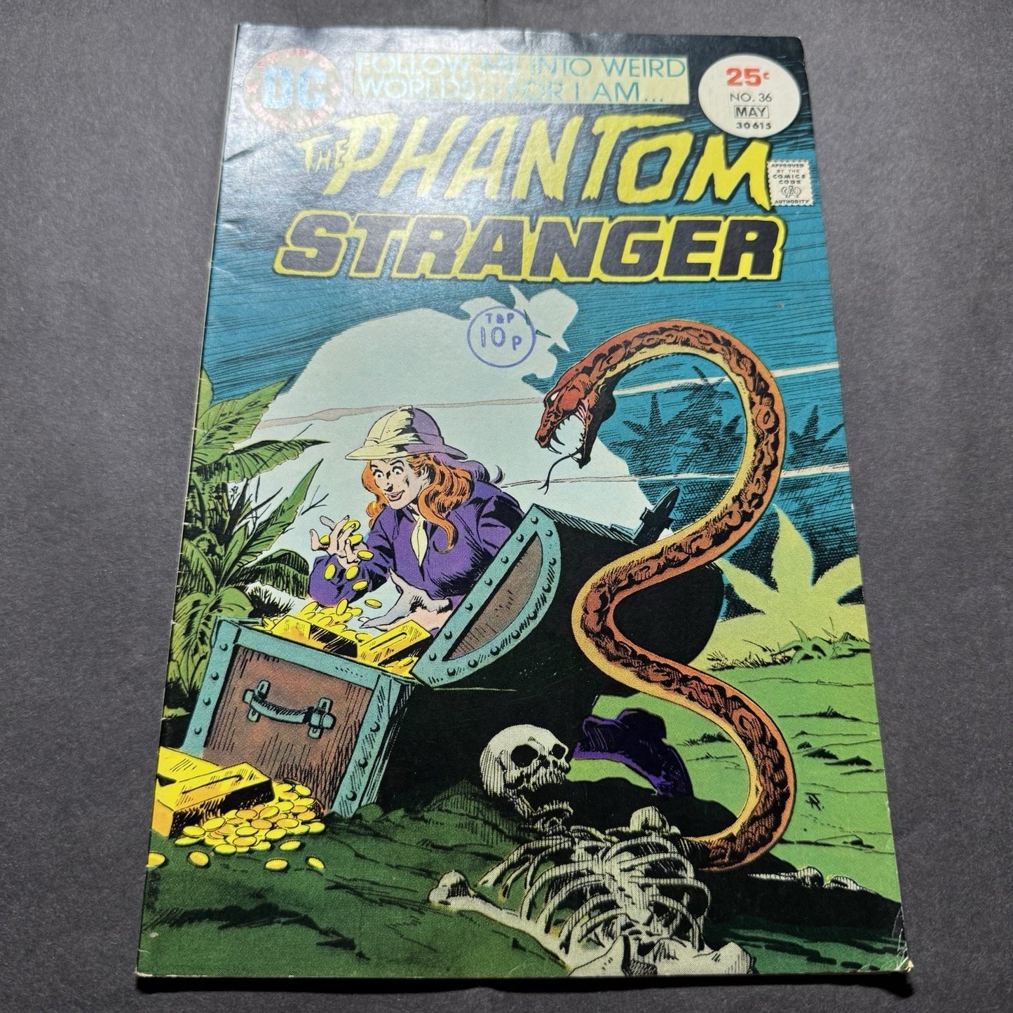 Phantom Stranger 36 - Bronze Age Dc Comics 1975