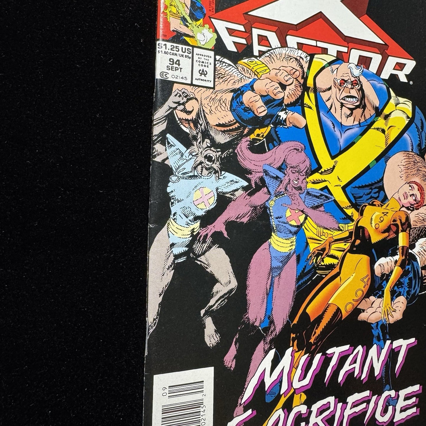 X-Factor 94 - Newsstand Edition With Insert - Modern Age Marvel Comics 1993