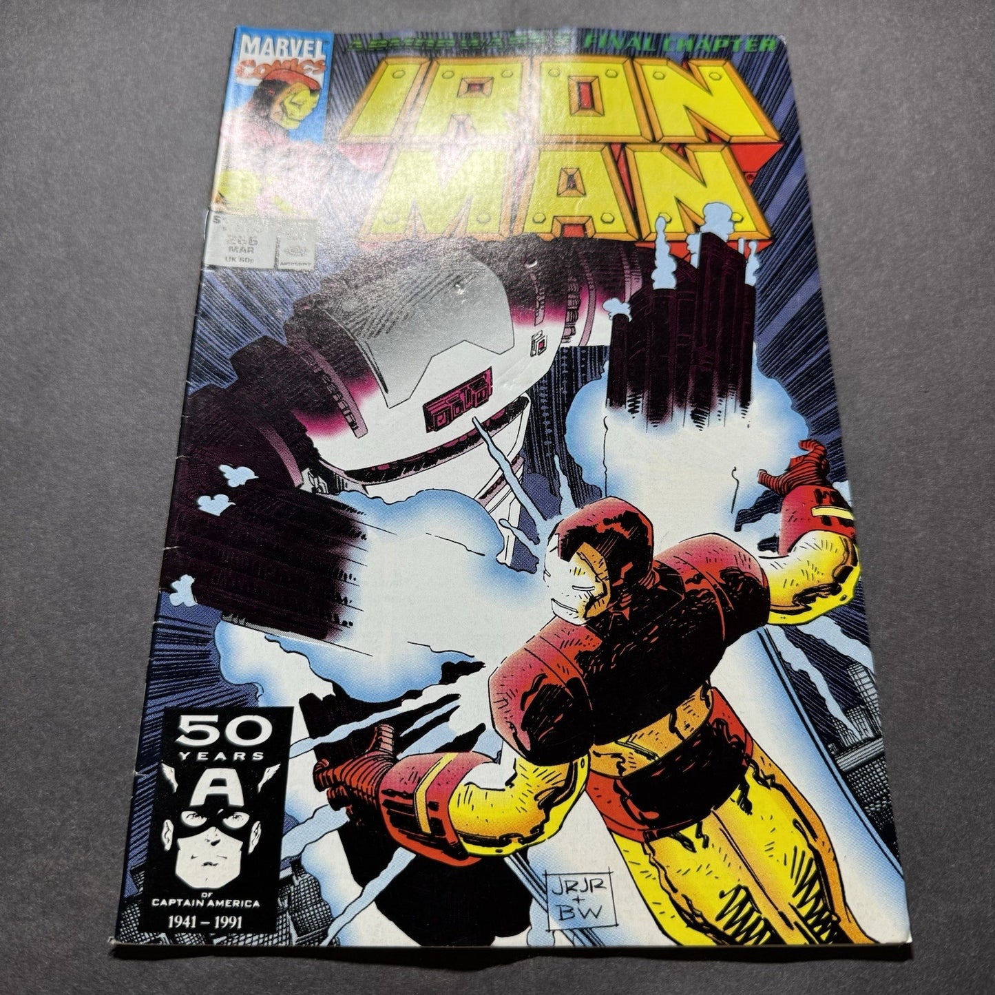 Iron Man 266 - Copper Age Marvel Comics 1991