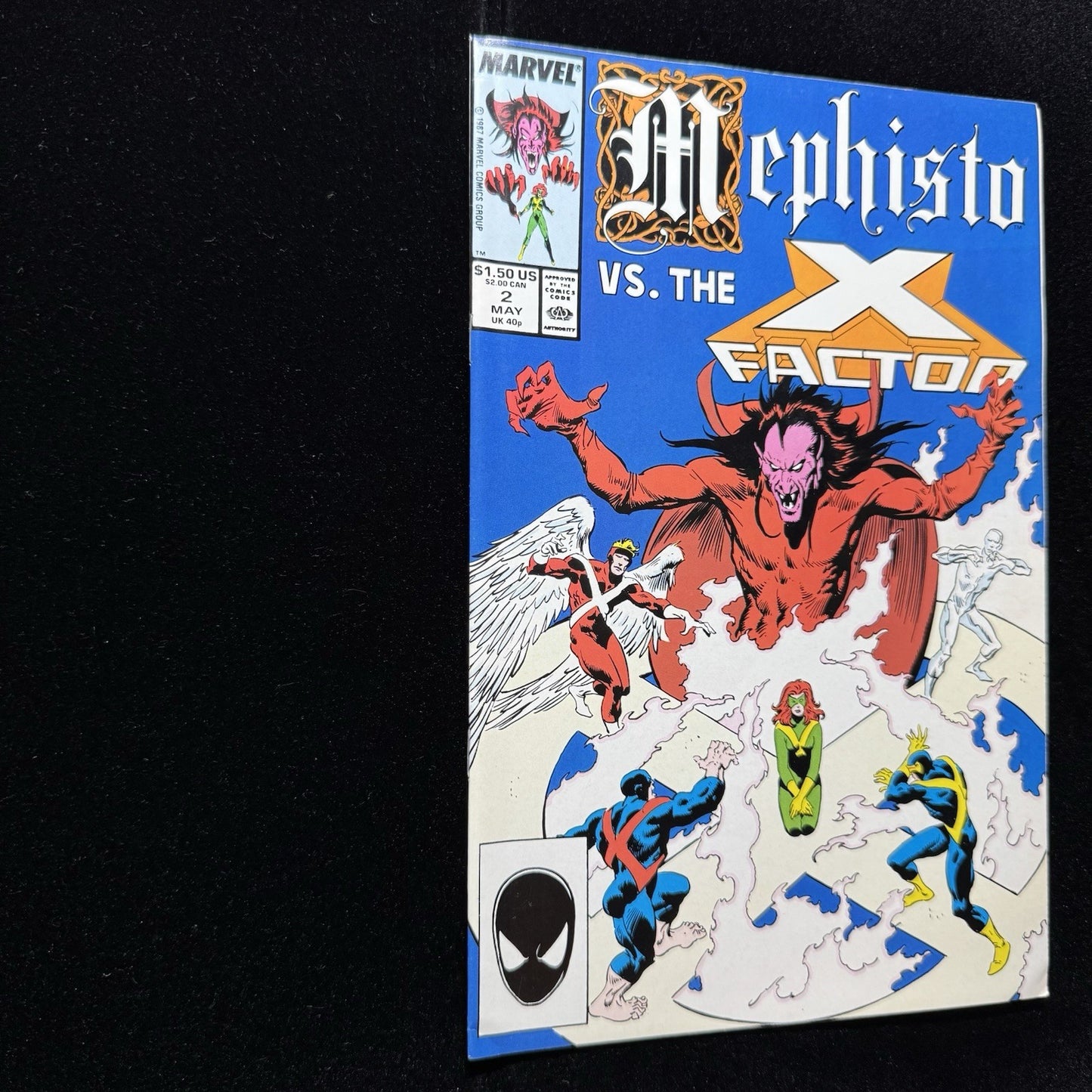 Mephisto Vs The X-Factor 2 - Copper Age Marvel Comics 1987