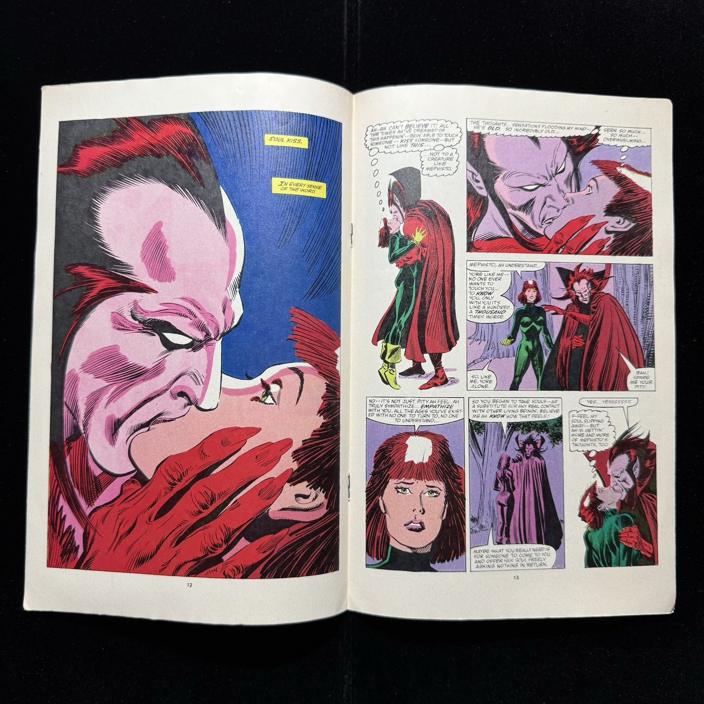 Mephisto Vs The X-Men 3 - Copper Age Marvel Comics 1986