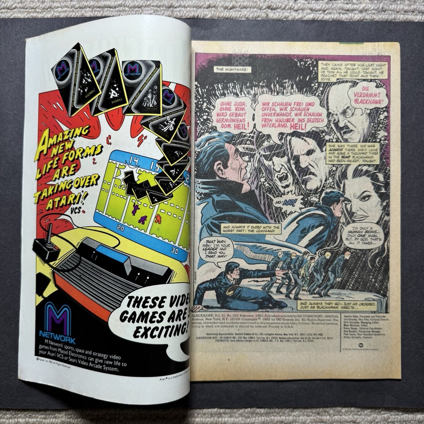 Blackhawk 255 - Bronze Age Dc Comics 1983