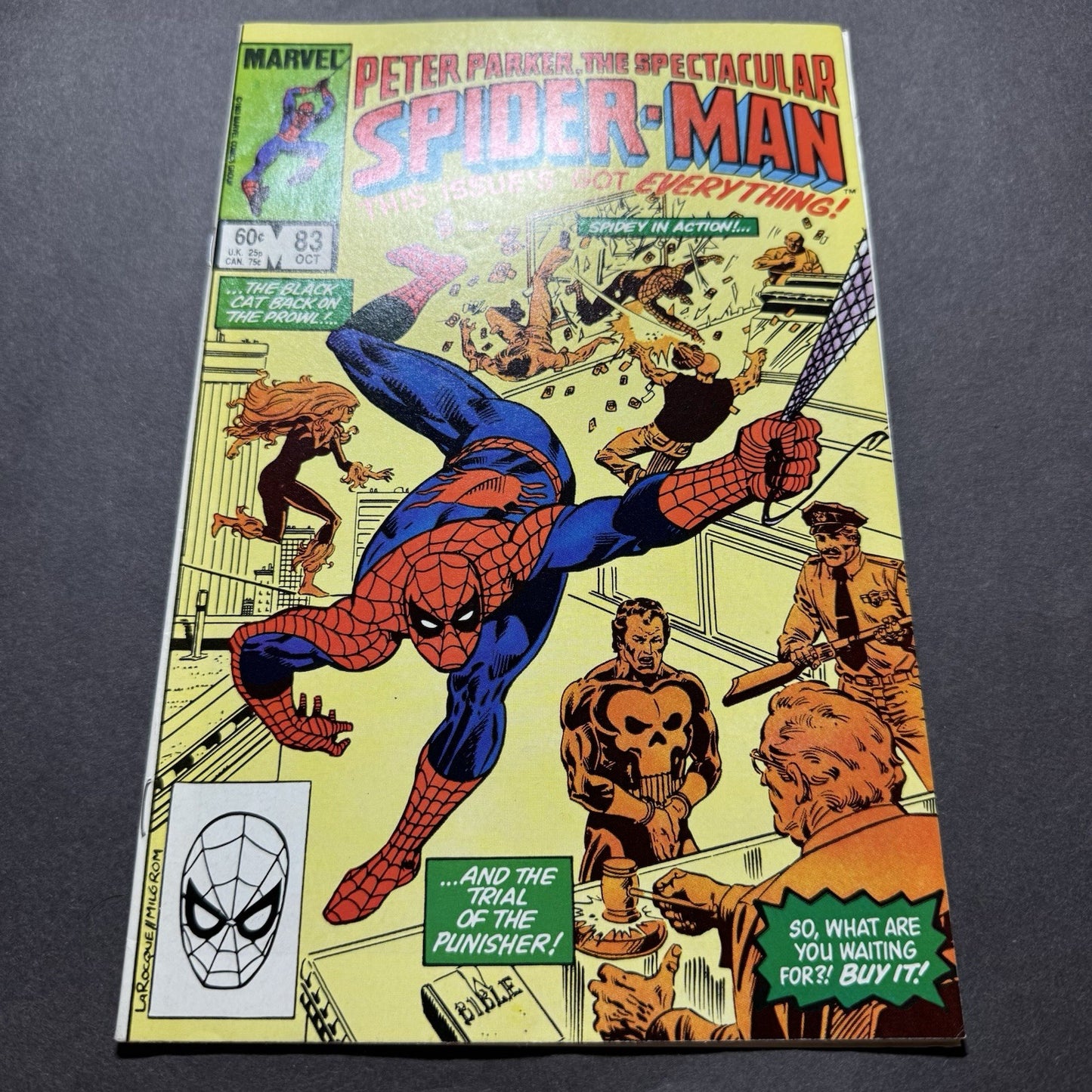 Spectacular Spider-Man 83 - Bronze Age Marvel Comics 1983