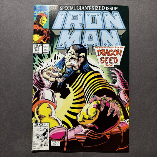 Iron Man 275 - Copper Age Marvel Comics 1991