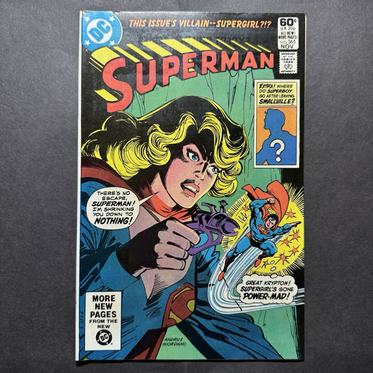 Superman 365 - Bronze Age Dc Comics 1981