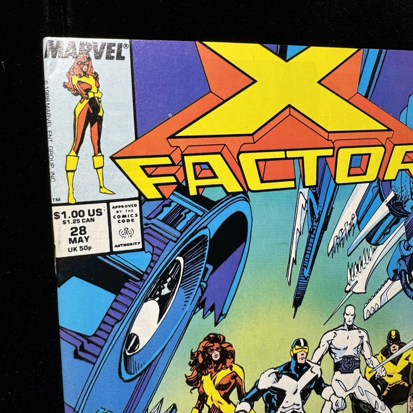 X-Factor 28 - 1st Appearance Of Infectia - Copper Age Marvel Comics 1988