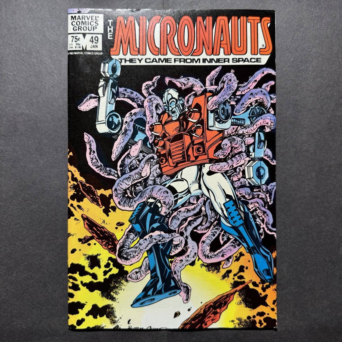 Micronauts 49 - Bronze Age Marvel Comics 1983