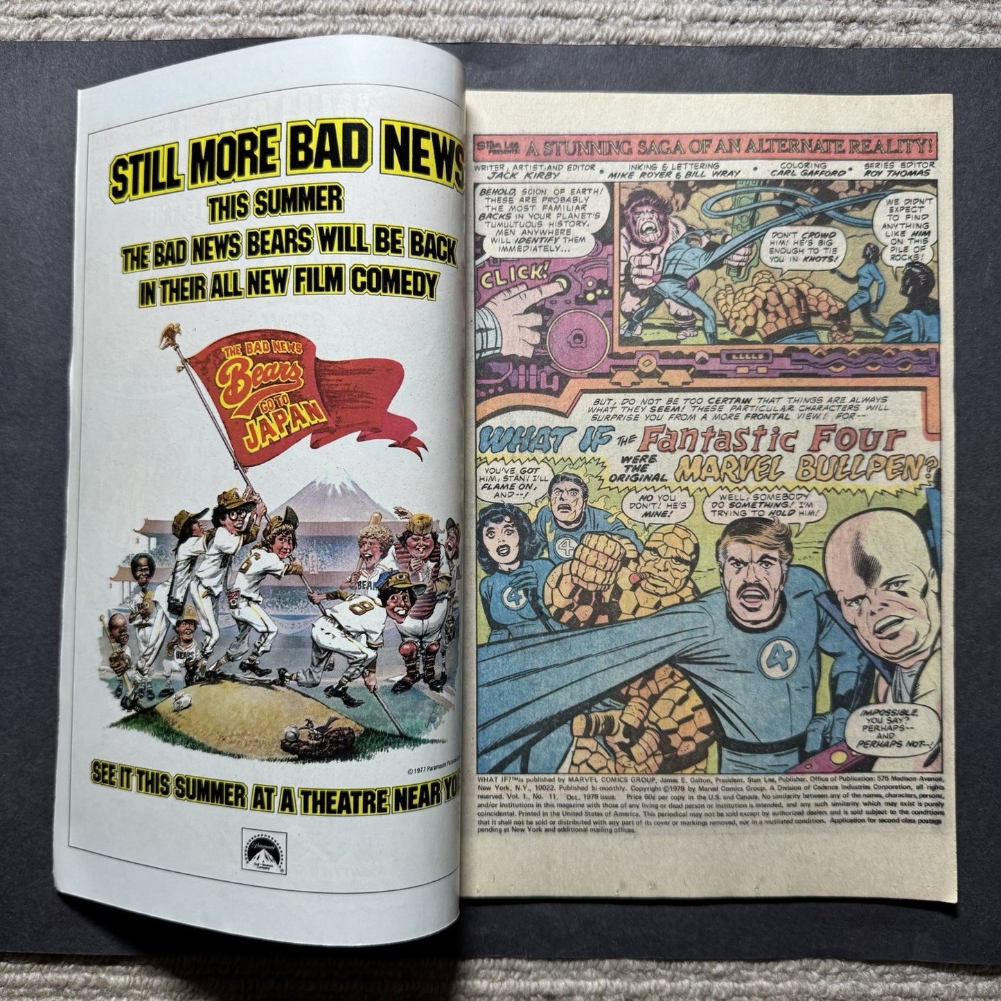 What If 11 - Bronze Age Marvel Comics 1978