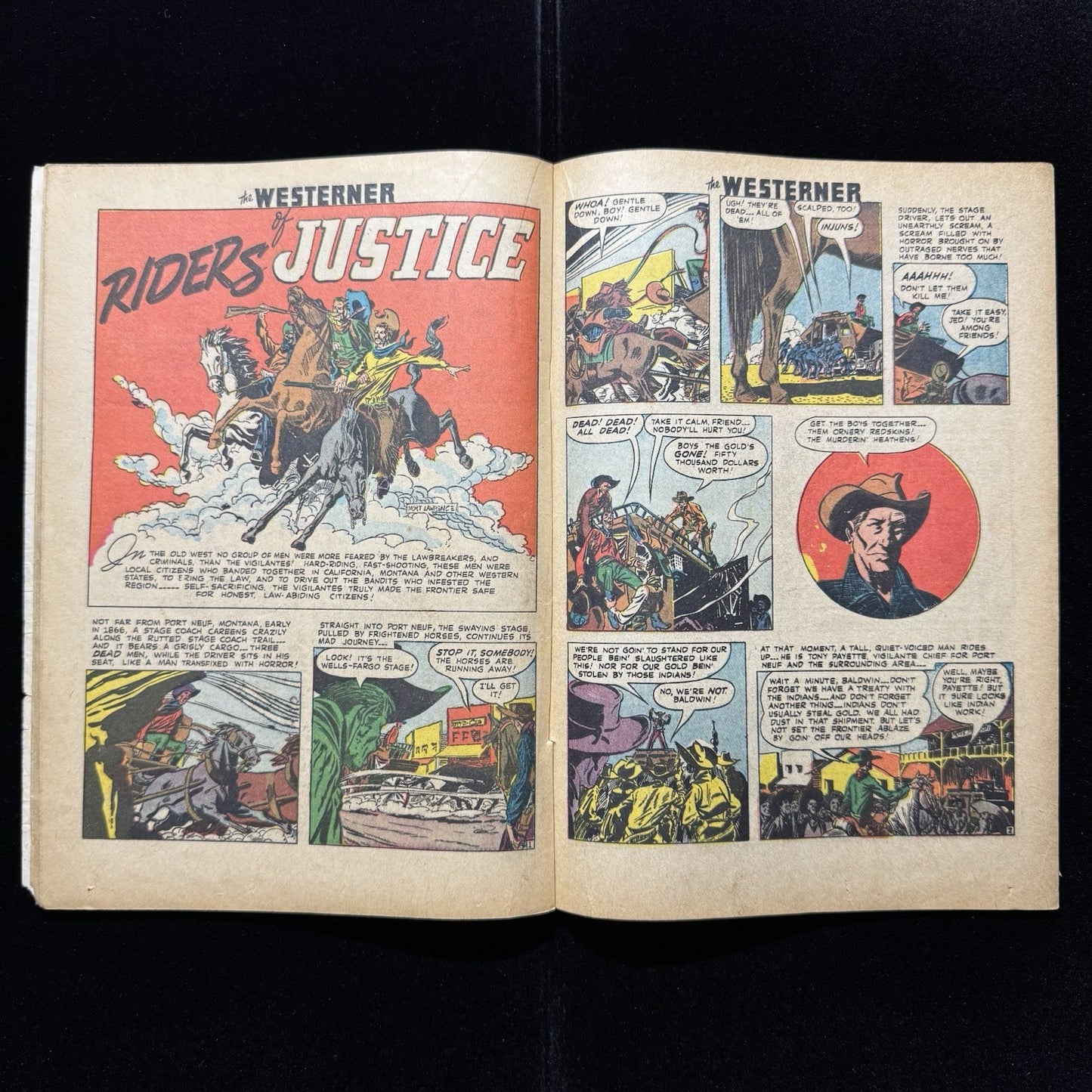Westerner 17 - Golden Age Orbit-Wanted Comics 1948