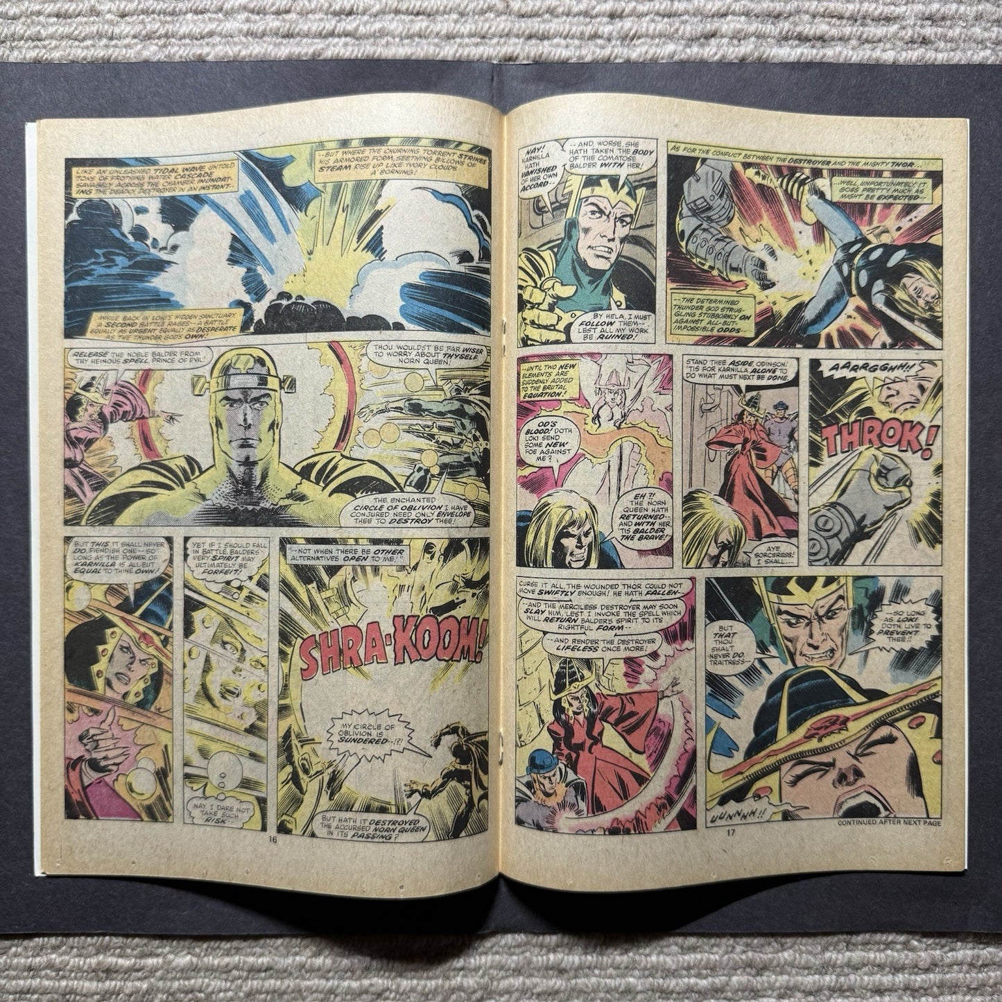 Thor 266 - Bronze Age Marvel Comics 1977