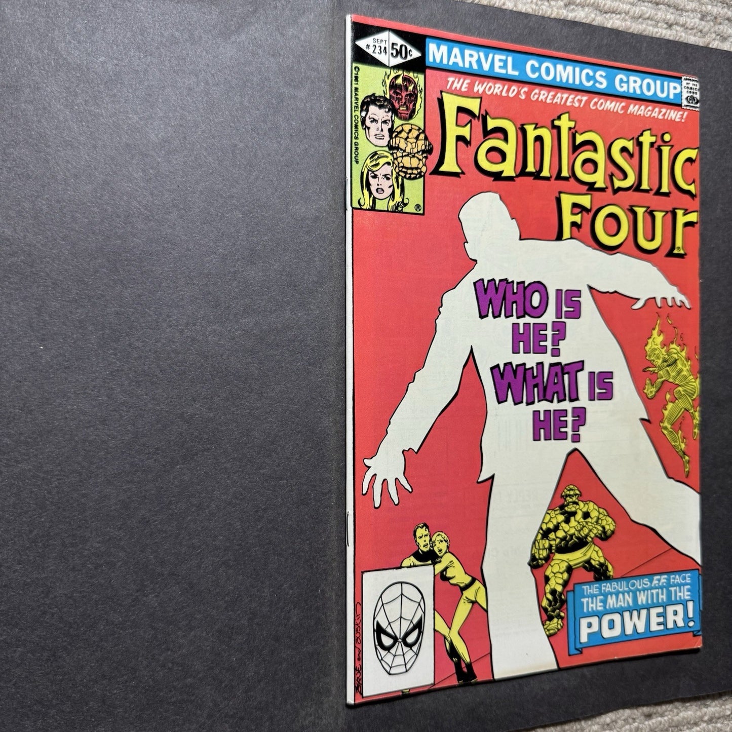 Fantastic Four 234 - Bronze Age Marvel Comics 1981