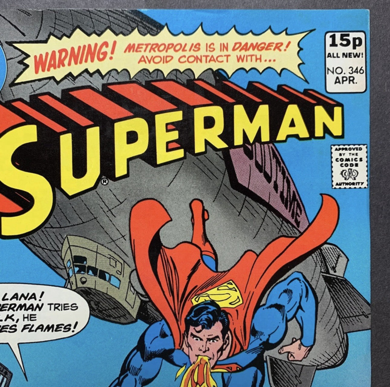 Superman 346 - Bronze Age Dc Comics 1980