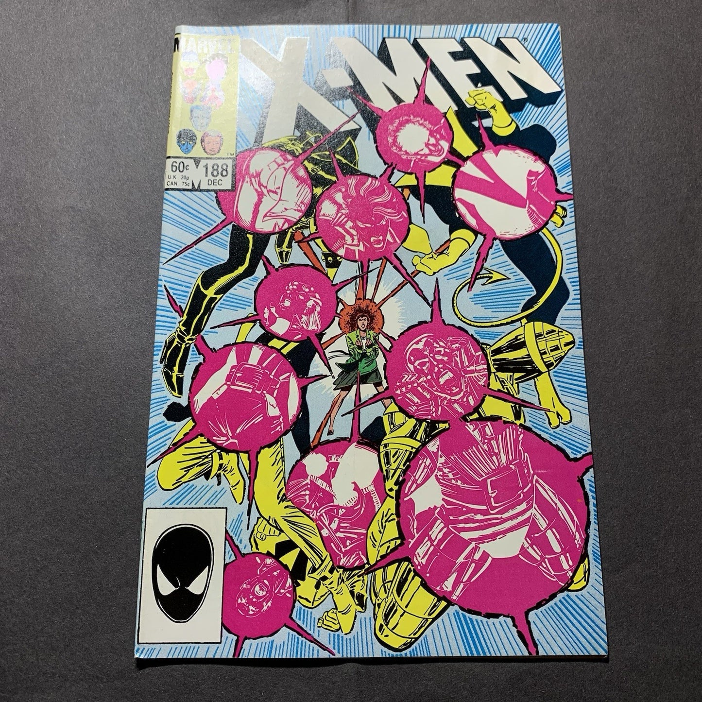 Uncanny X-Men 188/ copper age marvel comics 1984