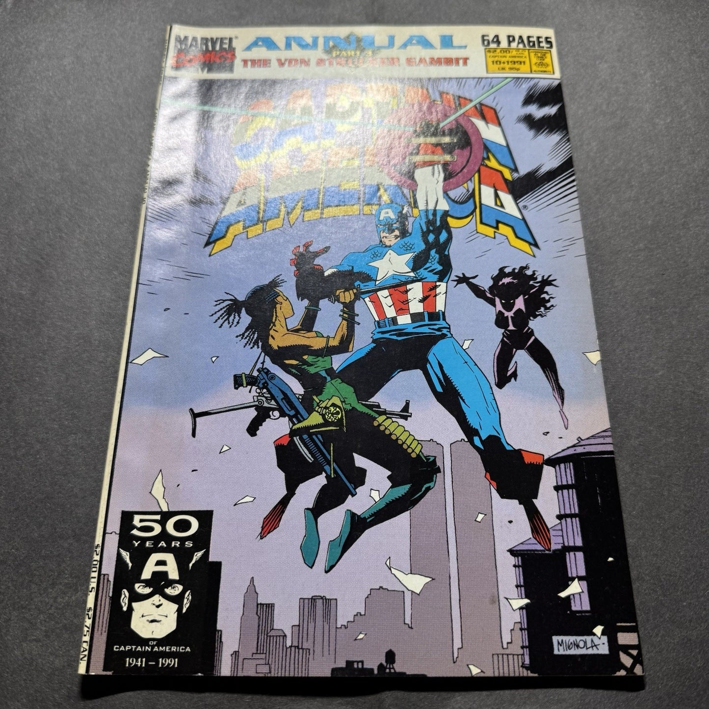 Captain America 10 - Copper Age Marvel Comics 1991
