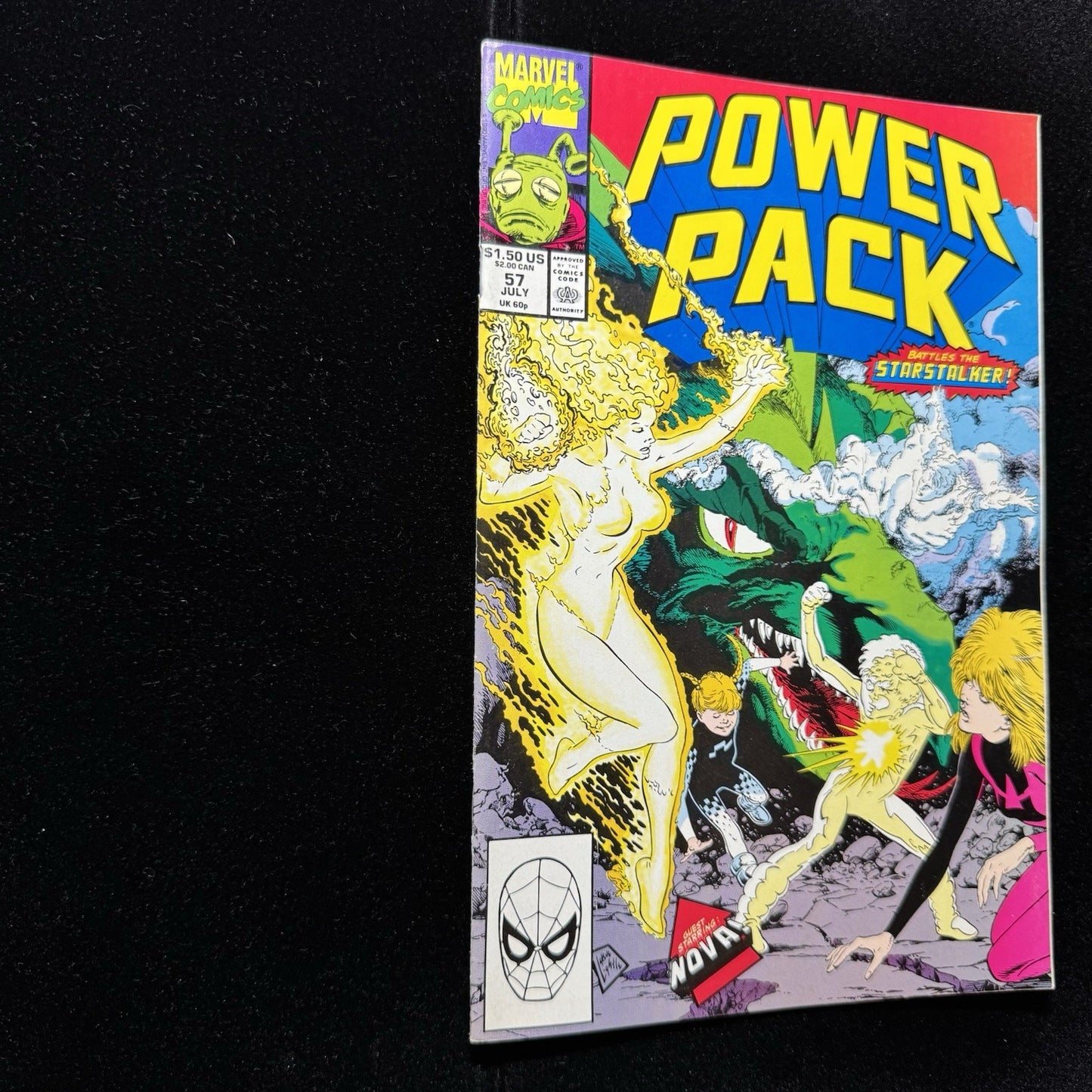 Power Pack 57 - Copper Age Marvel Comics 1990