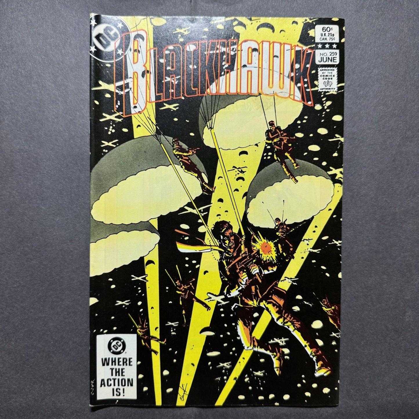 Blackhawk 259 - Bronze Age Dc Comics 1983