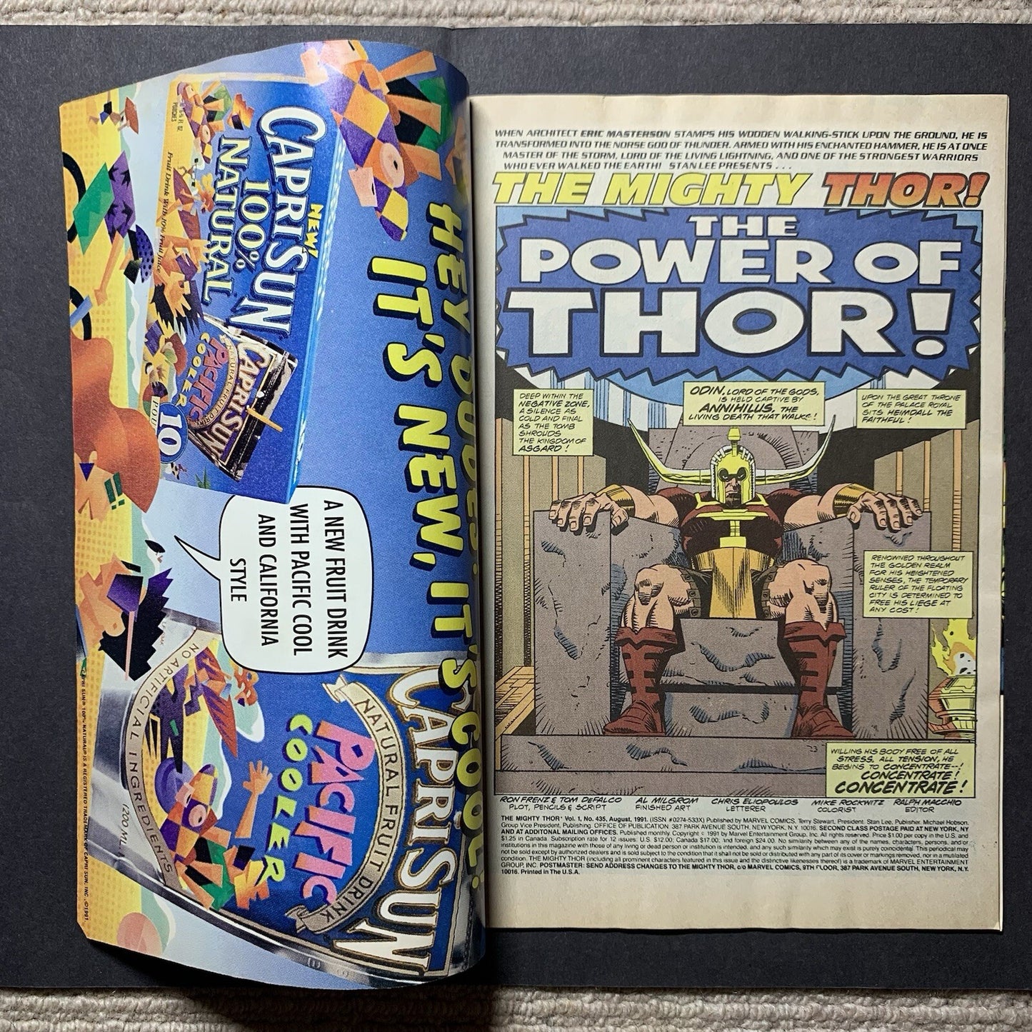 Thor 435/ Copper Age Marvel Comics 1991