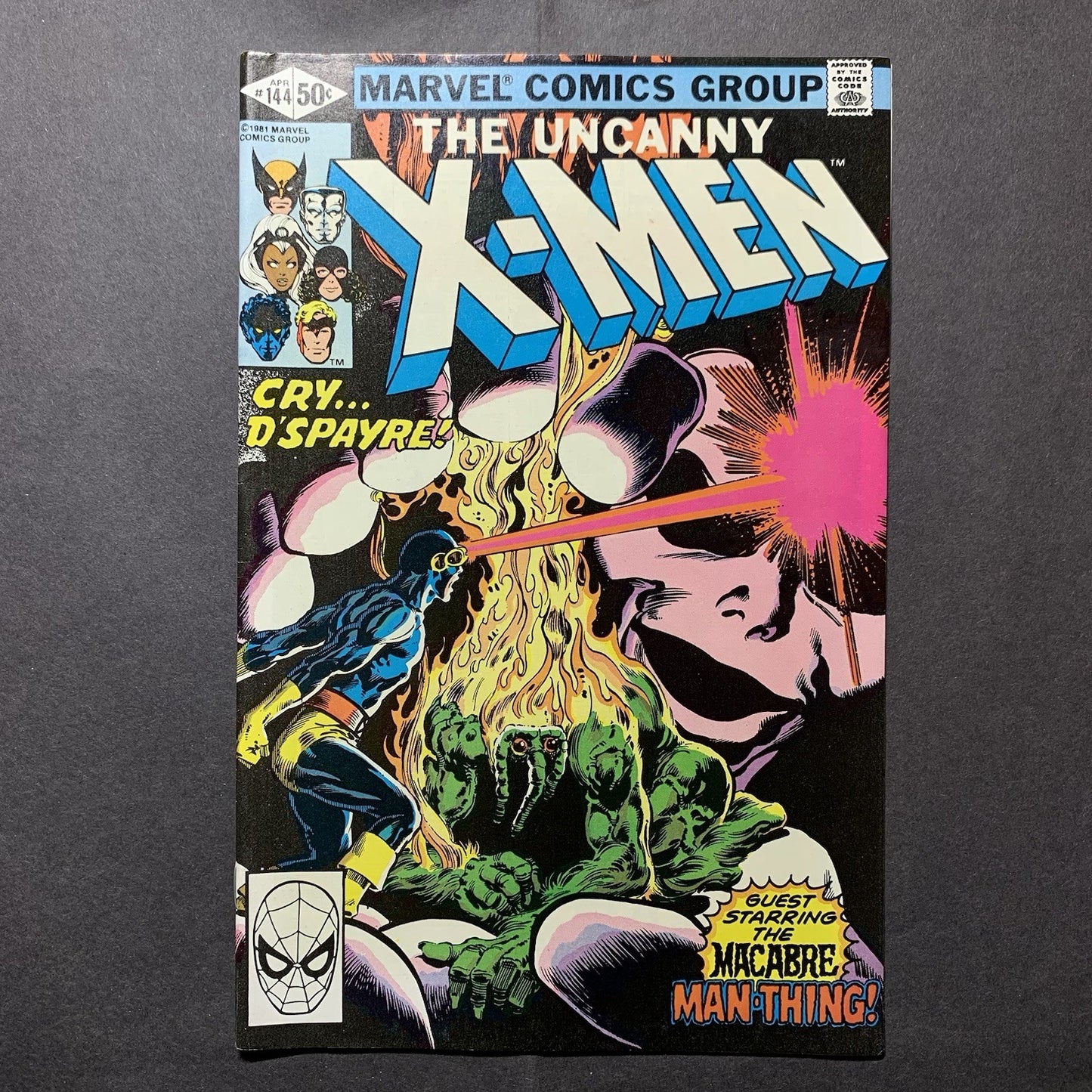 Uncanny x-men 144/ Bronze Age Marvel Comics 1981
