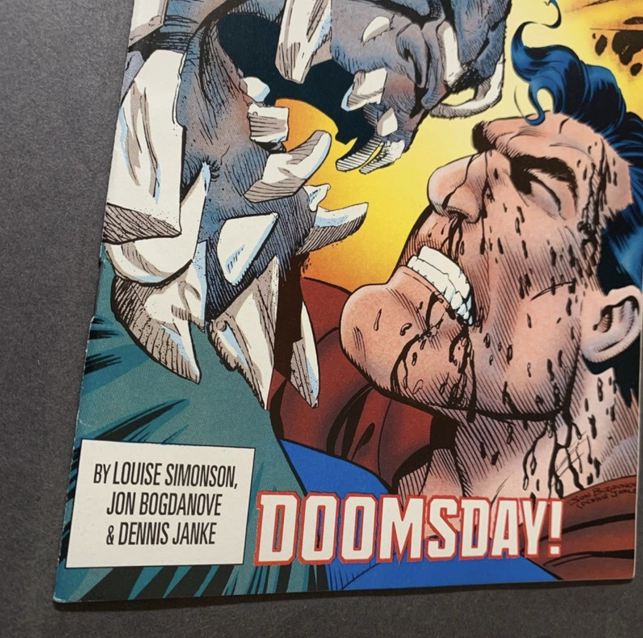 Superman Man Of Steel 19 - Doomsday Fully Revealed - Modern Age Dc Comics 1993