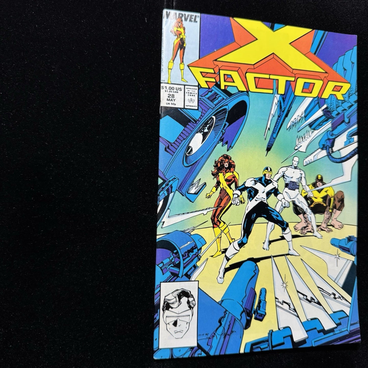 X-Factor 28 - 1st Appearance Of Infectia - Copper Age Marvel Comics 1988