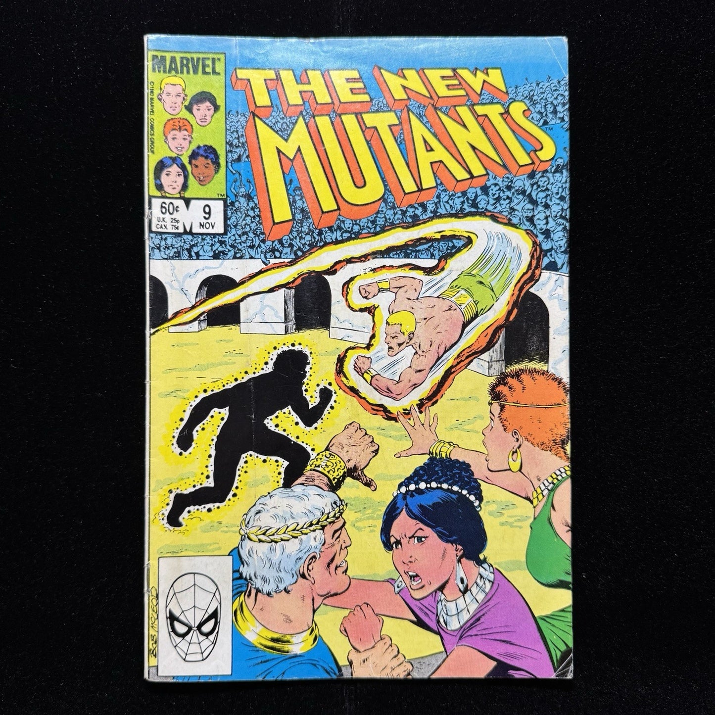 New Mutants 9 - 1st App Of Selene Gallio - Bronze Age Marvel Comics 1983