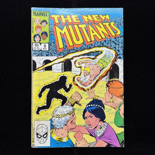 New Mutants 9 - 1st App Of Selene Gallio - Bronze Age Marvel Comics 1983