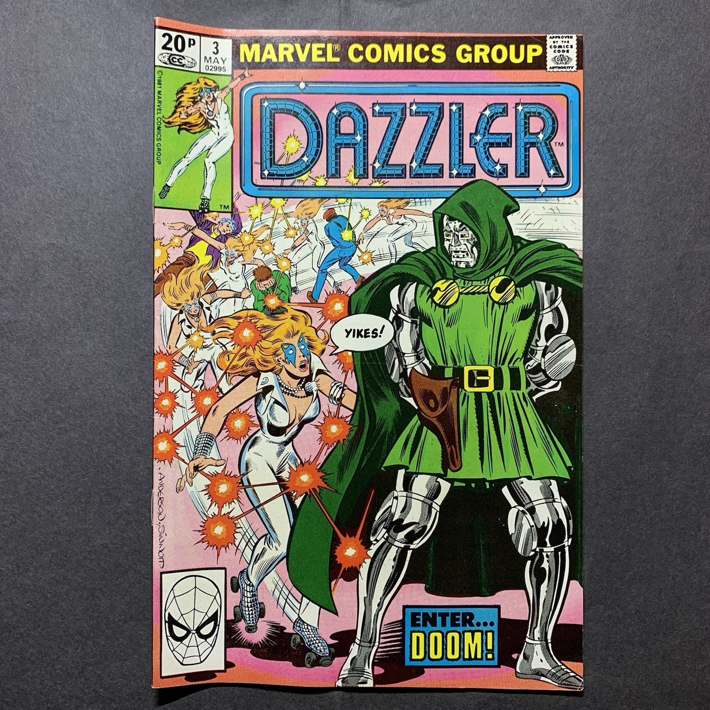 Dazzler 3/ Bronze Age marvel comics 1981